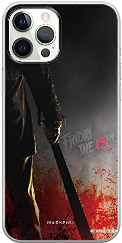 ERT GROUP mobiltelefonfodral för Iphone 12/12 PRO originalt och officiellt licensierat Horror mönster Friday the 13th 012 anpassad till formen på mobiltelefonen, fodral tillverkad av TPU plast 5905511107215