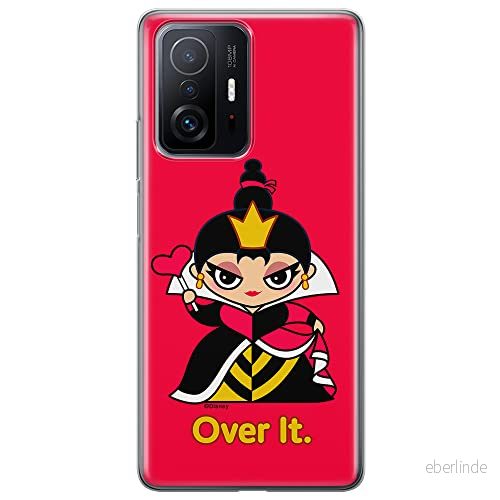 ERT GROUP mobiltelefonfodral för Xiaomi 11T 5G / PRO originalt och officiellt licensierat Disney mönster Queen of Hearts 001, fodral tillverkad av TPU plast 5905131432162