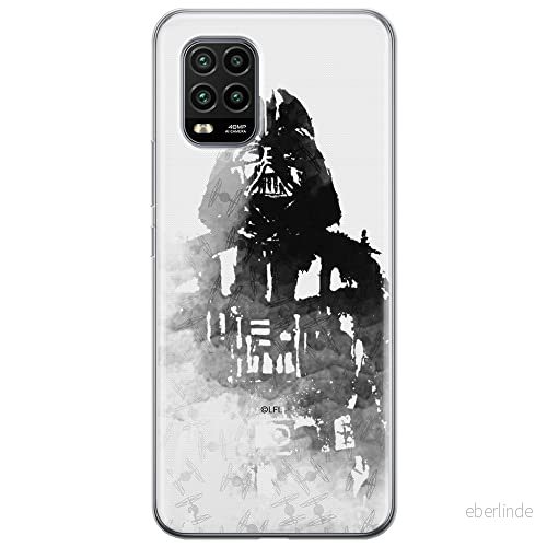 ERT GROUP mobiltelefonfodral för Xiaomi MI 10 LITE originalt och officiellt licensierat Star Wars mönster Darth Vader 008 anpassad till formen på mobiltelefonen, fodral tillverkad av TPU plast 5903537165615