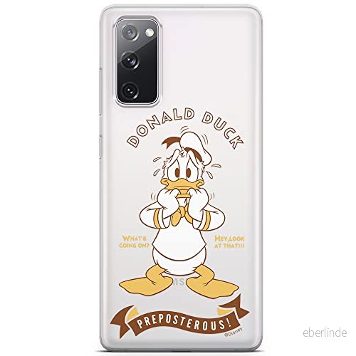 ERT GROUP mobiltelefonfodral för Samsung S20 FE / 5G originalt och officiellt licensierat Disney mönster Donald 004 optimalt anpassad till formen på mobiltelefonen, gedeeltelijk transparant 5903932408225