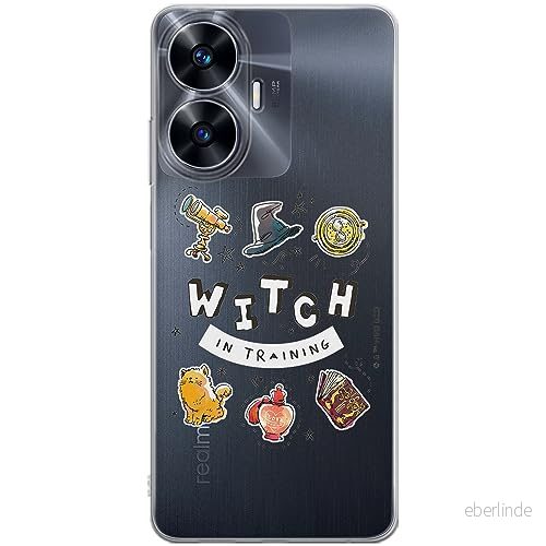 ERT GROUP mobiltelefonfodral för Realme C55 originalt och officiellt licensierat Harry Potter mönster 244 optimalt anpassad till formen på mobiltelefonen, gedeeltelijk transparant 5905511870669