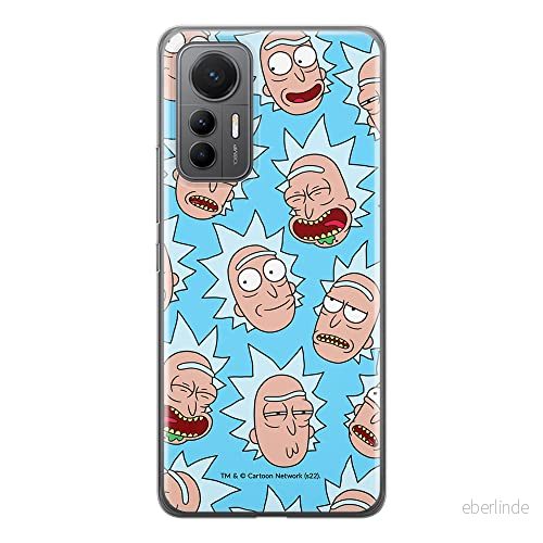 ERT GROUP mobiltelefonfodral för Xiaomi 12 LITE originalt och officiellt licensierat Rick and Morty mönster & 015 anpassad till formen på mobiltelefonen, fodral tillverkad av TPU plast 5905511512989