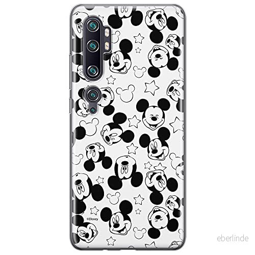 ERT GROUP mobiltelefonfodral för Xiaomi MI NOTE 10 / PRO originalt och officiellt licensierat Disney mönster Mickey 007, fodral tillverkad av TPU plast 5904805578717