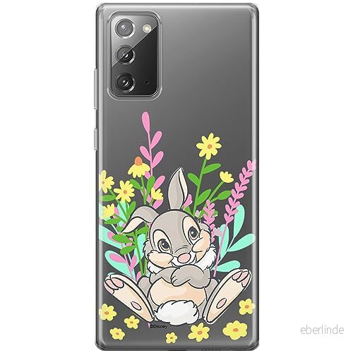 ERT GROUP mobiltelefonfodral för Samsung GALAXY NOTE 20 originalt och officiellt licensierat Disney mönster Thumper 004 optimalt anpassad till formen på mobiltelefonen, gedeeltelijk transparant 5905795046446