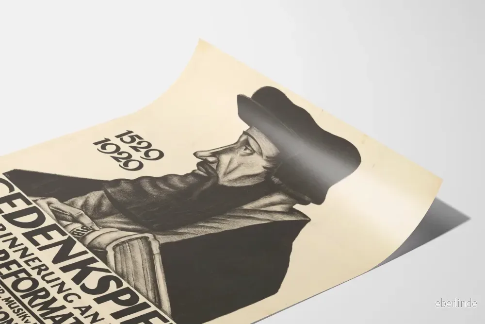 Minnesposter för Baselreformationen 1529-1929 - Bild 3