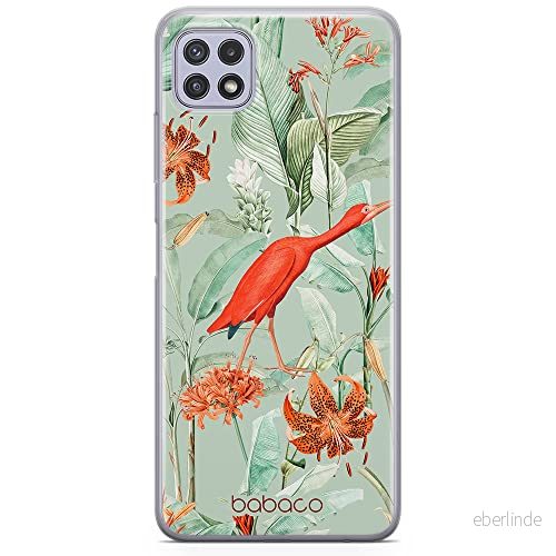 ERT GROUP mobiltelefonfodral för Samsung A22 5G originalt och officiellt licensierat Babaco mönster Flowers 049 optimalt anpassad till formen på mobiltelefonen, fodral tillverkad av TPU plast 5905131345882