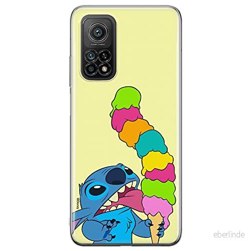 ERT GROUP mobiltelefonfodral för Xiaomi MI 10 LITE originalt och officiellt licensierat Disney mönster Stitch 015 optimalt anpassad till formen på mobiltelefonen, fodral tillverkad av TPU plast 5905131210647