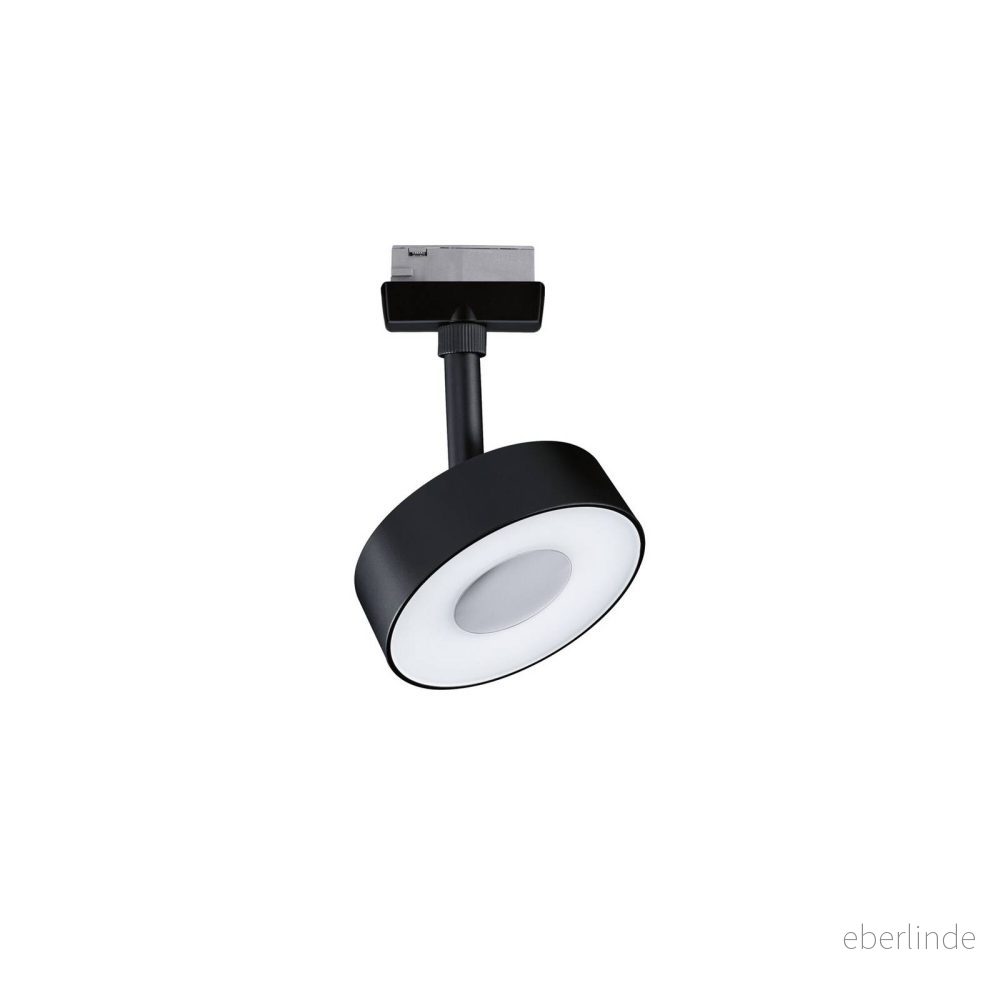 Paulmann URail Circle spot vit switch svart 4000870965450