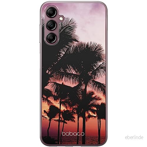ERT GROUP mobiltelefonfodral för Samsung A14 4G/5G originalt och officiellt licensierat Babaco mönster Nature 001 optimalt anpassad till formen på mobiltelefonen, fodral tillverkad av TPU plast 5905511819385