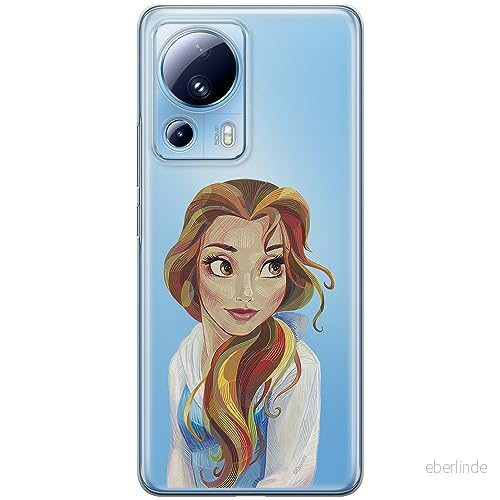 ERT GROUP mobiltelefonfodral för Xiaomi 13 LITE/CIVI 2 originalt och officiellt licensierat Disney mönster Bella 003 optimalt anpassad till formen på mobiltelefonen, gedeeltelijk transparant 5905511930868