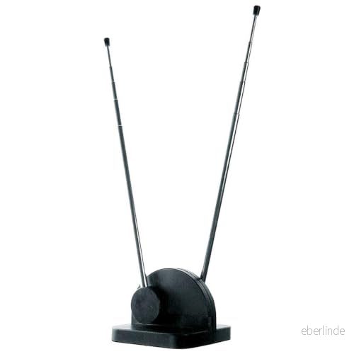 Axing TZA 6 00 teleskopantenn antenn för TV och radio silver/svart 7611682070064