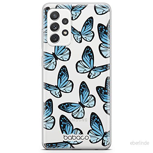 ERT GROUP mobiltelefonfodral för Samsung A72 5G originalt och officiellt licensierat Babaco mönster Butterflies 002 optimalt anpassad till formen på mobiltelefonen, gedeeltelijk transparant 5904805735172