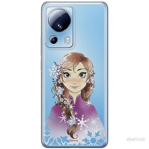 ERT GROUP mobiltelefonfodral för Xiaomi 13 LITE/CIVI 2 originalt och officiellt licensierat Disney mönster Anna 001 optimalt anpassad till formen på mobiltelefonen, gedeeltelijk transparant 5905511915742