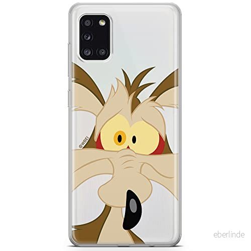 ERT GROUP mobiltelefonfodral för Samsung A31 originalt och officiellt licensierat Looney Tunes mönster Coyote 001 optimalt anpassad till formen på mobiltelefonen, gedeeltelijk transparant 5903040220764
