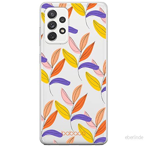 ERT GROUP mobiltelefonfodral för Samsung A52 5G / LTE 4G A52S originalt och officiellt licensierat Babaco mönster Plants 007 anpassad till formen på mobiltelefonen, gedeeltelijk transparant 5903932569919