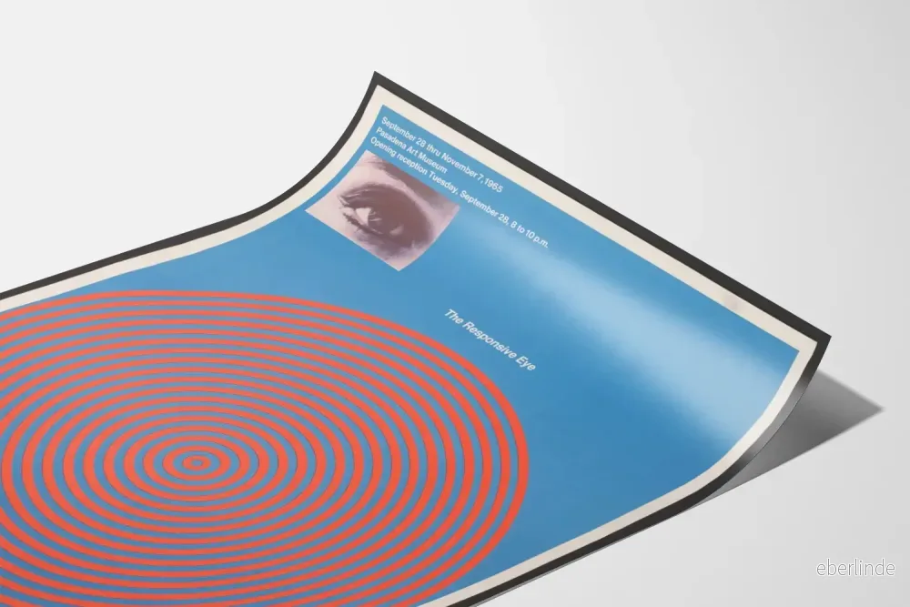 Poster The Responsive Eye - Grafisk design från 60-talet - Bild 3