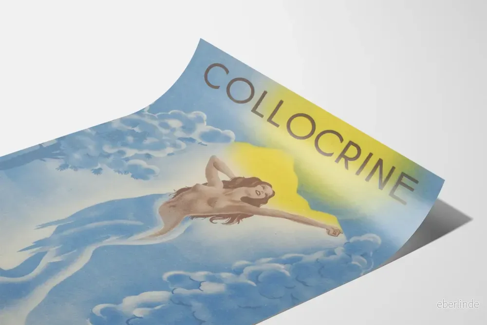 Vintageposter Collocrine smälter som snö i solsken - Bild 3