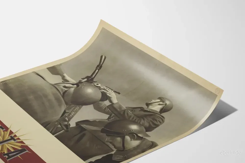 Väggposter för rekrytering av Vichy-armén - Luftförsvarstrupper - Bild 3