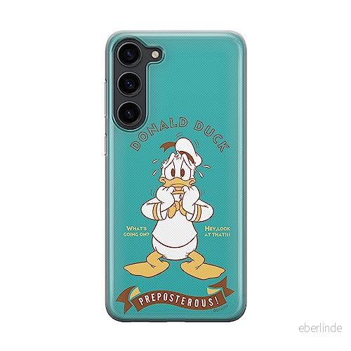 ERT GROUP mobiltelefonfodral för Samsung S23 PLUS originalt och officiellt licensierat Disney mönster Donald 004 optimalt anpassad till formen på mobiltelefonen, fodral tillverkad av TPU plast 5905511439163