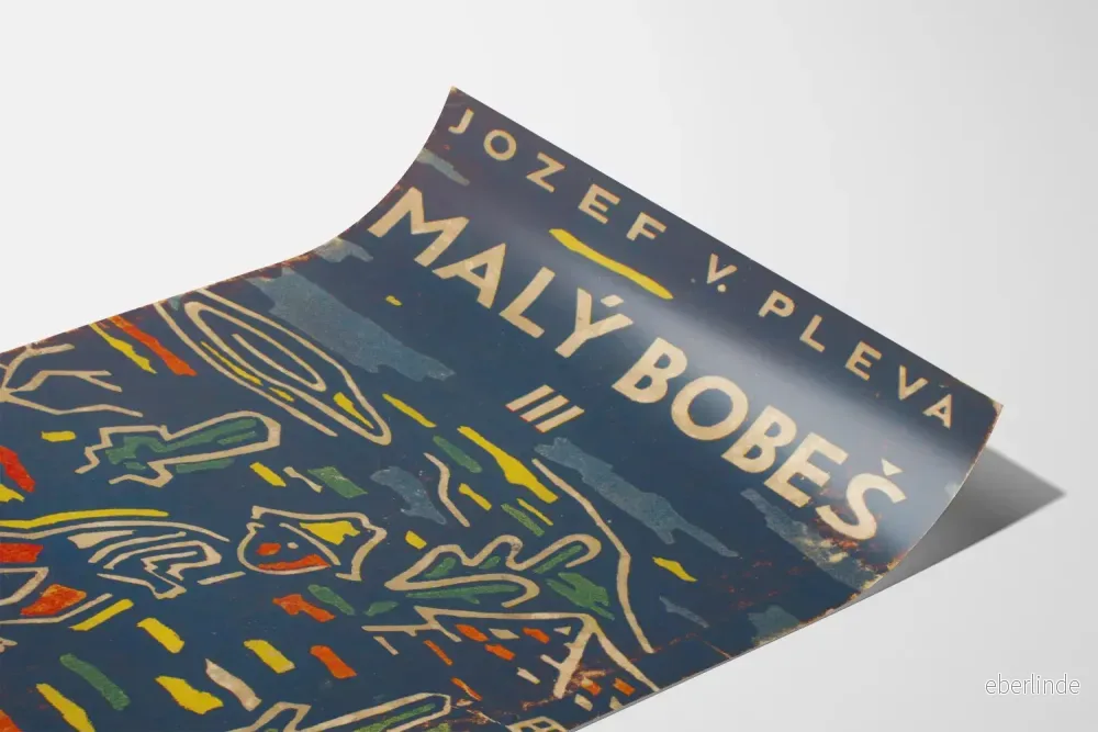 Vintageposter Malý Bobeš III av Jozef V. Pleva - Bild 3