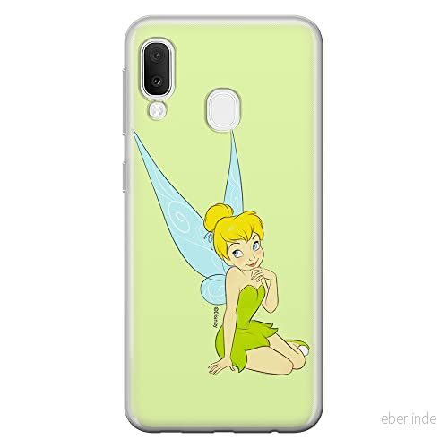 ERT GROUP mobiltelefonfodral för Samsung A20e originalt och officiellt licensierat Disney mönster Tinker Bell 005 optimalt anpassad till formen på mobiltelefonen, fodral tillverkad av TPU plast 5905131134615