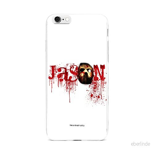 ERT GROUP mobiltelefonfodral för Iphone 6/6S originalt och officiellt licensierat Horror mönster Friday the 13th 001 optimalt anpassad till formen på mobiltelefonen, fodral tillverkad av TPU plast 5905511097394