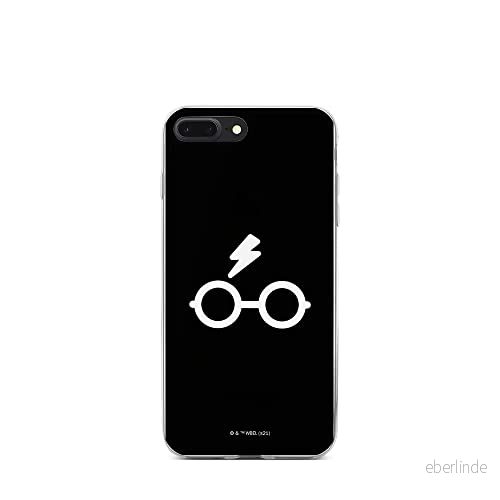 ERT GROUP mobiltelefonfodral för Apple Iphone 7 PLUS/ 8 PLUS originalt och officiellt licensierat Harry Potter mönster 050 Vit anpassad till formen på mobiltelefonen, fodral tillverkad av TPU plast 5903537606651