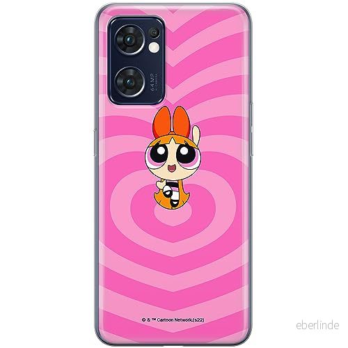 ERT GROUP mobiltelefonfodral för Oppo RENO 7 5G originalt och officiellt licensierat The Powerpuff Girls mönster 004, fodral tillverkad av TPU plast 5905511955748