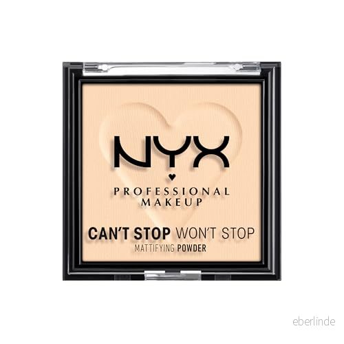 NYX Professional Makeup Can't Stop Won't Mattifying Puder Fair 6 g 800897004200