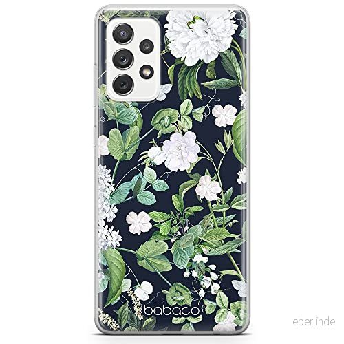 ERT GROUP mobiltelefonfodral för Samsung A33 5G originalt och officiellt licensierat Babaco mönster Flowers 034 optimalt anpassad till formen på mobiltelefonen, fodral tillverkad av TPU plast 5905131290984
