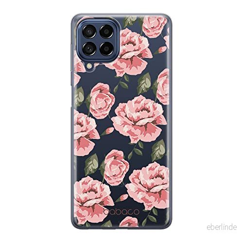 ERT GROUP mobiltelefonfodral för Samsung M33 5G originalt och officiellt licensierat Babaco mönster Flowers 013 optimalt anpassad till formen på mobiltelefonen, gedeeltelijk transparant 5905511355845