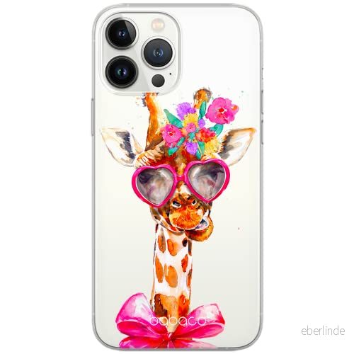 ERT GROUP mobiltelefonfodral för Xiaomi REDMI 10 originalt och officiellt licensierat Babaco mönster Giraffe 002 anpassad till formen på mobiltelefonen, gedeeltelijk transparant 5904805012761
