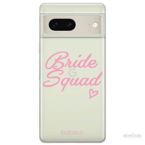 ERT GROUP mobiltelefonfodral för Google PIXEL 7 originalt och officiellt licensierat Babaco mönster Bride Squad 001 optimalt anpassad till formen på mobiltelefonen, gedeeltelijk transparant 5905795148508