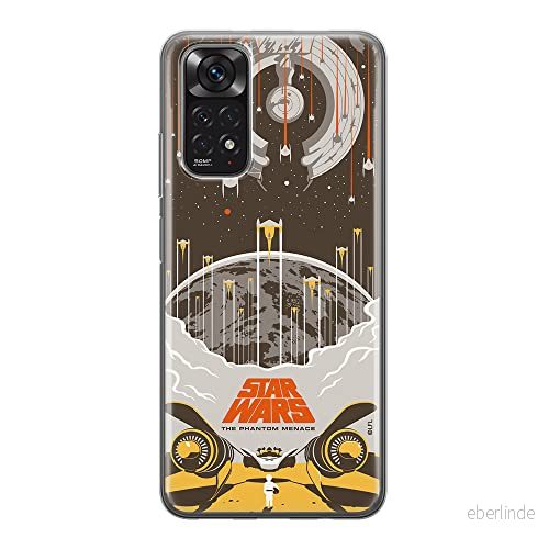 ERT GROUP mobiltelefonfodral för Xiaomi REDMI NOTE 11S 4G / 11 originalt och officiellt licensierat Star Wars mönster 028, fodral tillverkad av TPU plast 5905511563646