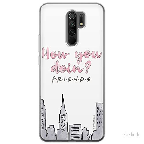 ERT GROUP mobiltelefonfodral för Xiaomi REDMI 9 originalt och officiellt licensierat Friends mönster 009 optimalt anpassad till formen på mobiltelefonen, fodral tillverkad av TPU plast 5903932269710
