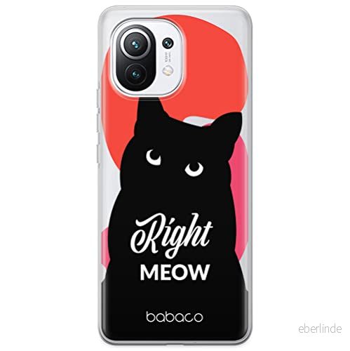 ERT GROUP mobiltelefonfodral för Xiaomi 11 originalt och officiellt licensierat Babaco mönster Cats 004 optimalt anpassad till formen på mobiltelefonen, gedeeltelijk transparant 5905131090911