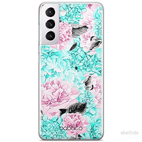 ERT GROUP mobiltelefonfodral för Samsung S21 originalt och officiellt licensierat Babaco mönster Flowers 003 optimalt anpassad till formen på mobiltelefonen, fodral tillverkad av TPU plast 5904805379505