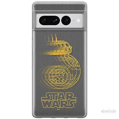 ERT GROUP mobiltelefonfodral för Google PIXEL 7 PRO originalt och officiellt licensierat Star Wars mönster BB 8 007 optimalt anpassad till formen på mobiltelefonen, fodral tillverkad av TPU plast 5905795166618