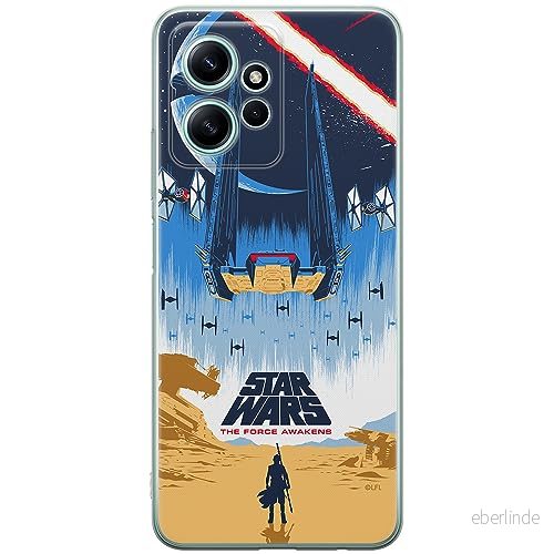 ERT GROUP mobiltelefonfodral för Xiaomi REDMI NOTE 12 4G originalt och officiellt licensierat Star Wars mönster 034 optimalt anpassad till formen på mobiltelefonen, fodral tillverkad av TPU plast 5905511941611