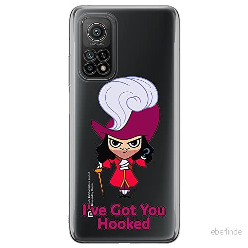 ERT GROUP mobiltelefonfodral för Xiaomi Redmi Note 11T 5G/11S 5G/POCO M4 Pro 5G originalt och officiellt licensierat Disney mönster James Hook 001, gedeeltelijk transparant 5905131456069