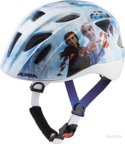 Alpina unisex barn, XIMO DISNEY cykelhjälm, fryst II gloss, 47 51 cm 4003692295576