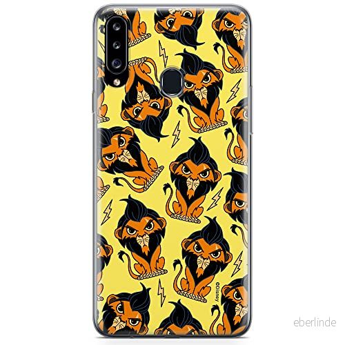 ERT GROUP mobiltelefonfodral för Samsung A20S originalt och officiellt licensierat Disney mönster Scar 002 optimalt anpassad till formen på mobiltelefonen, fodral tillverkad av TPU plast 5905131444813