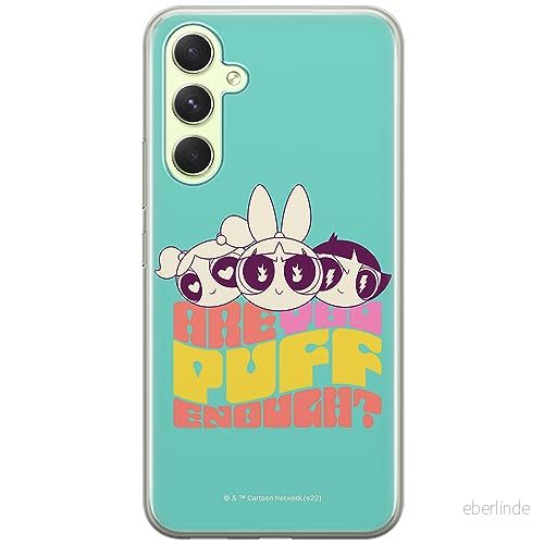 ERT GROUP mobiltelefonfodral för Samsung A54 5G originalt och officiellt licensierat The Powerpuff Girls mönster 043 optimalt anpassad till formen på mobiltelefonen, fodral tillverkad av TPU plast 5905511987183