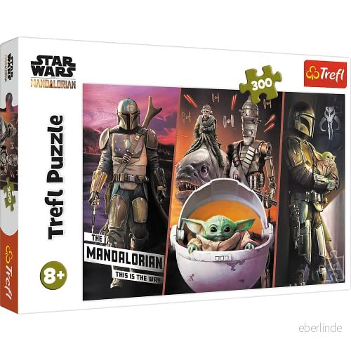 Trefl Pussel, Mystisk Baby Yoda, Star Wars The Mandalorian, 300 Bitar, För Barn Från 8 År 5900511230024