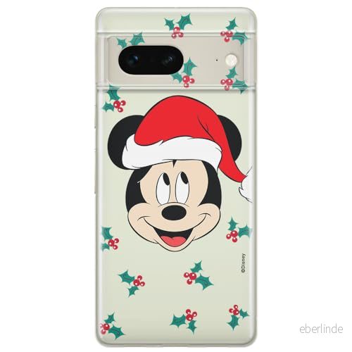 ERT GROUP mobiltelefonfodral för Google PIXEL 7 originalt och officiellt licensierat Disney mönster Mickey 040 optimalt anpassad till formen på mobiltelefonen, gedeeltelijk transparant 5905795140342