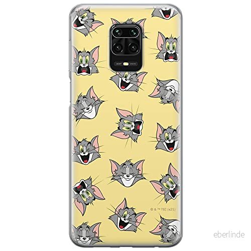 ERT GROUP mobiltelefonfodral för Xiaomi REDMI NOTE 9 PRO/ 9S originalt och officiellt licensierat Tom and Jerry mönster 007 anpassad till formen på mobiltelefonen, fodral tillverkad av TPU plast 5904805256424