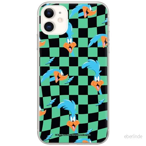 ERT GROUP mobiltelefonfodral för Iphone 11 originalt och officiellt licensierat Looney Tunes mönster Roadrunner 005 optimalt anpassad till formen på mobiltelefonen, fodral tillverkad av TPU plast 5905795127695