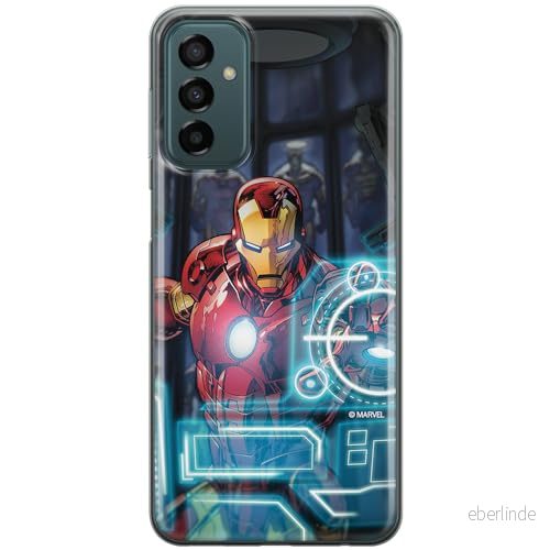 ERT GROUP mobiltelefonfodral för Samsung M13 4G/M23 5G/F23 originalt och officiellt licensierat Marvel mönster Iron Man 034 anpassad till formen på mobiltelefonen, fodral tillverkad av TPU plast 5905511770112