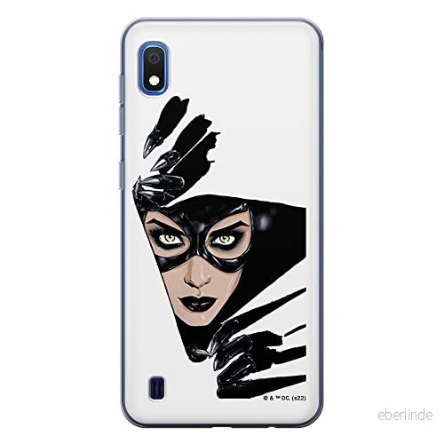 ERT GROUP mobiltelefonfodral för Samsung A10 originalt och officiellt licensierat DC mönster Catwoman 008 optimalt anpassad till formen på mobiltelefonen, fodral tillverkad av TPU plast 5905131554574