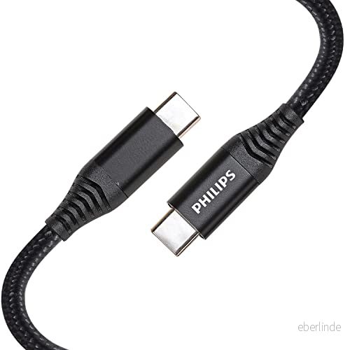 Philips DLC5204C/00 3 i 1 kabel Lightning/USB C/Mikro USB 1,2 meter för iPhone, iPad, Samsung med mera svart 4895229103856